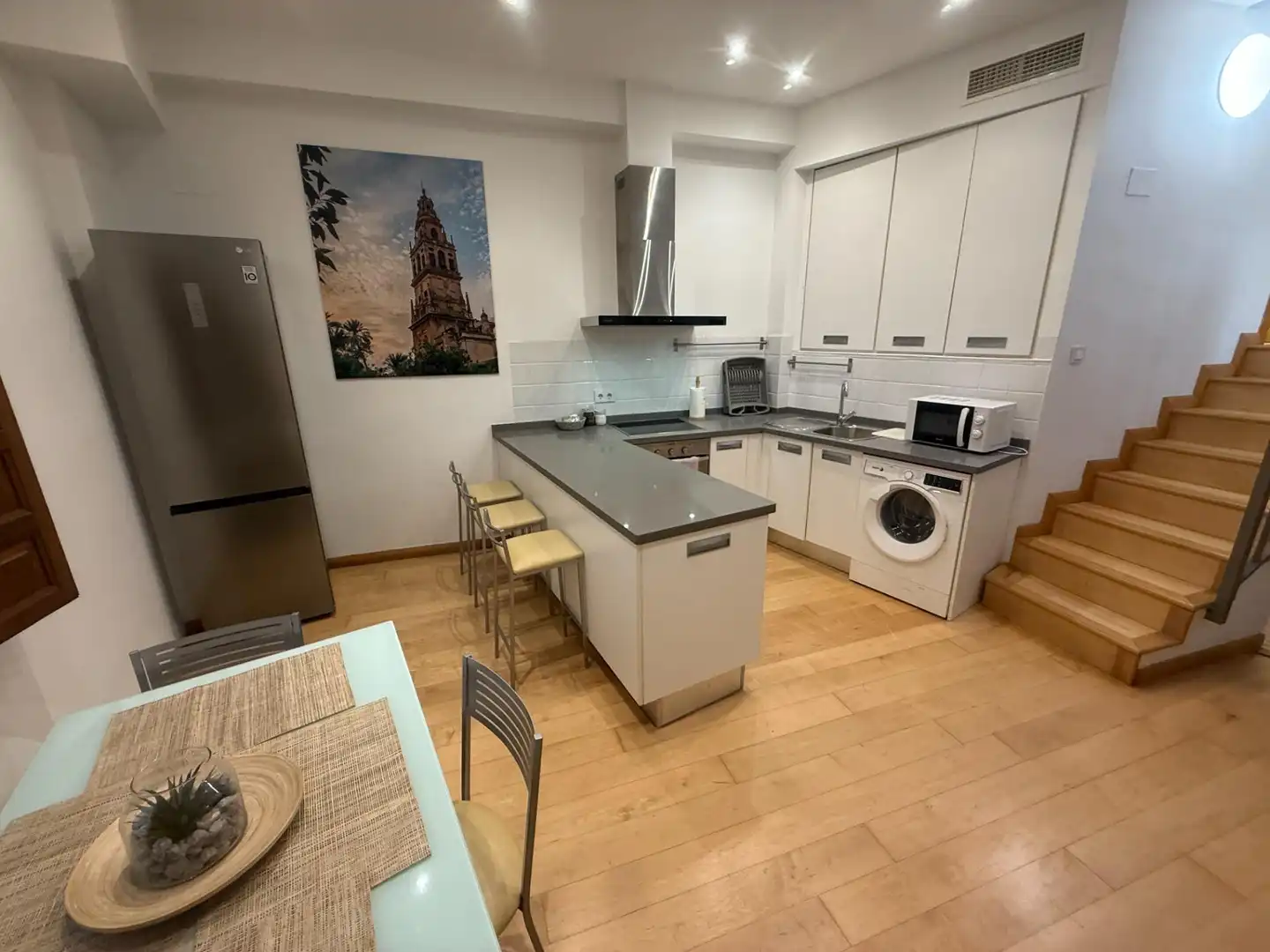 Cocina de Dúplex de alquiler en Córdoba con Aire acondicionado y Amueblado