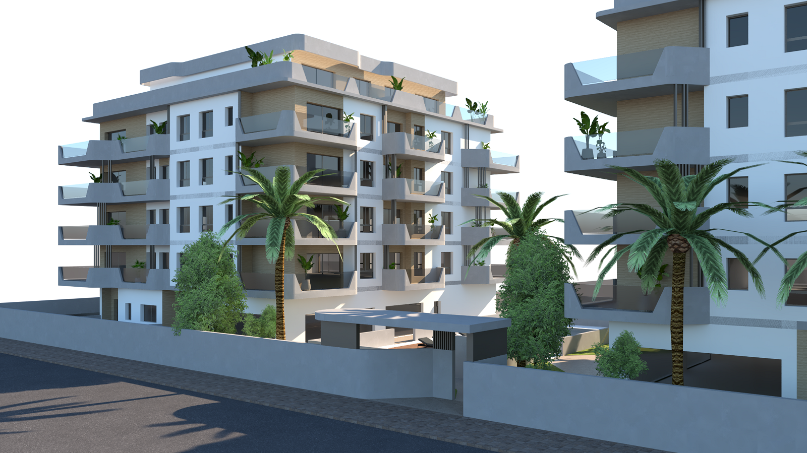 Exterior view of Flat for sale in  Murcia Capital  with Air Conditioner, Heating and Terrace