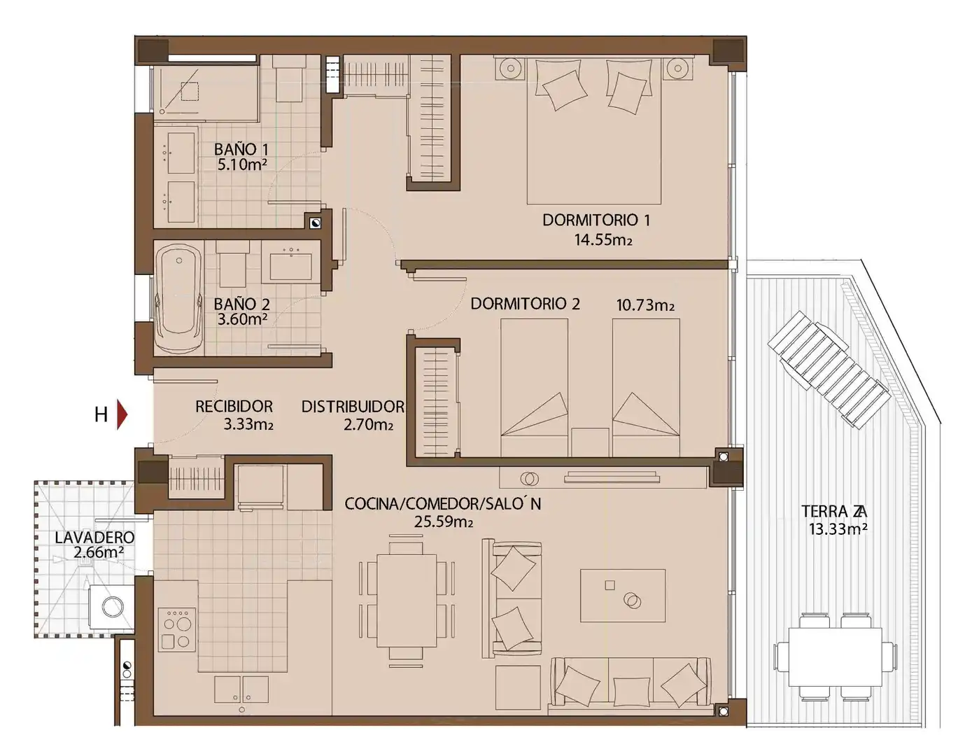 Apartment mit Pool zum Verkauf in Torreblanca del Sol, imagen 18
