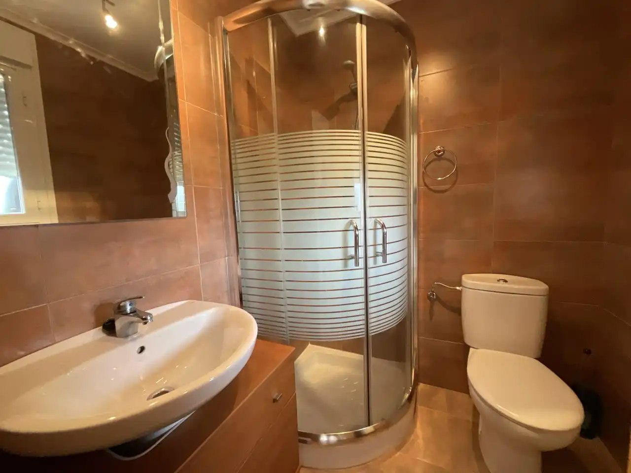 Badezimmer von Wohnung zum Verkauf in Alesanco mit Heizung, Möbliert und Balkon