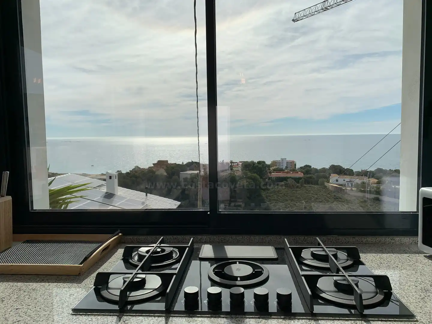 Cocina de Casa o chalet en venta en El Campello con Aire acondicionado, Jardín privado y Terraza