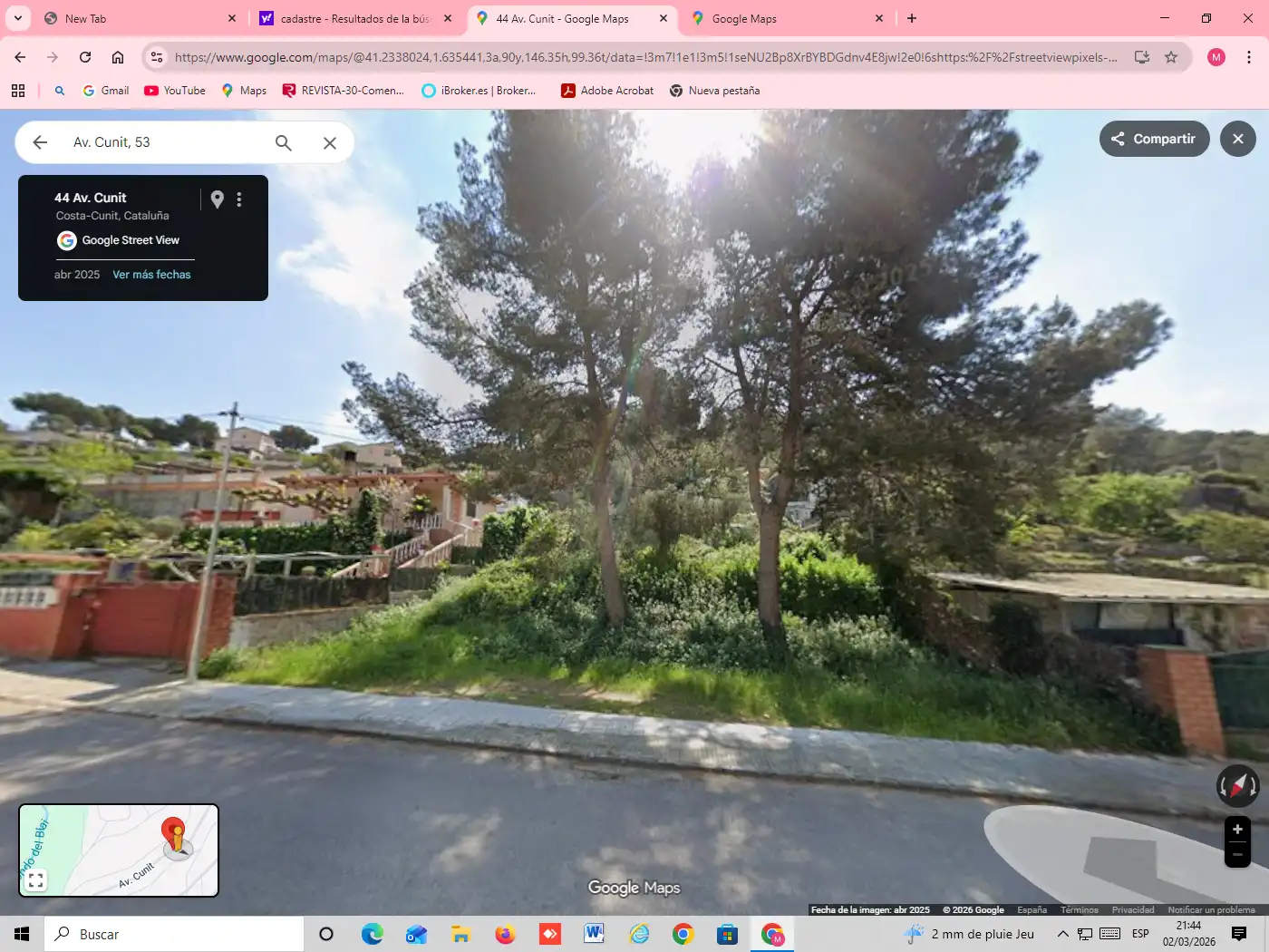 Terreny residencial en venda a Avinguda Cunit 44, imagen 2