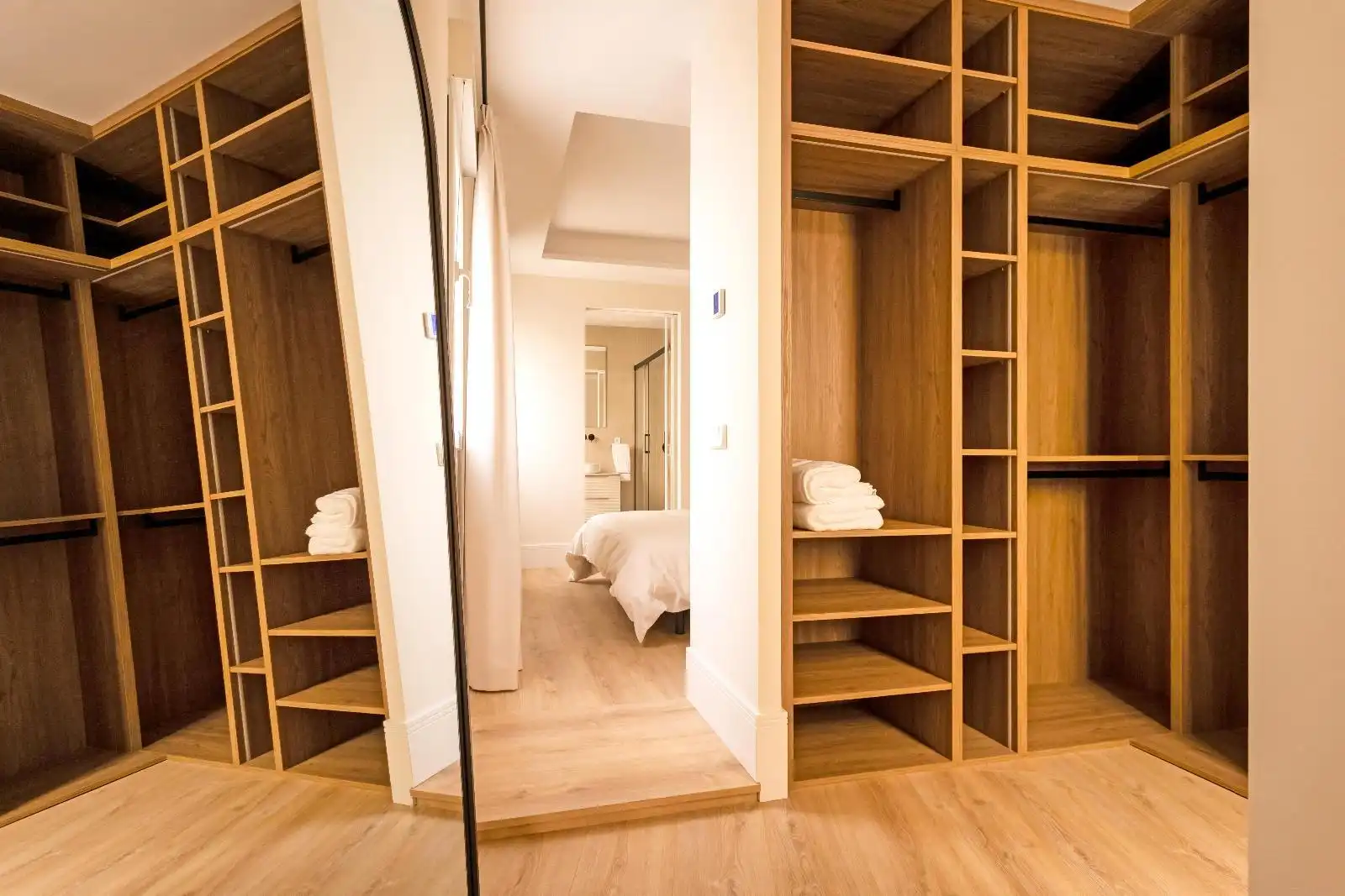 Schlafzimmer von Wohnungen zur Miete in Barrio de Salamanca