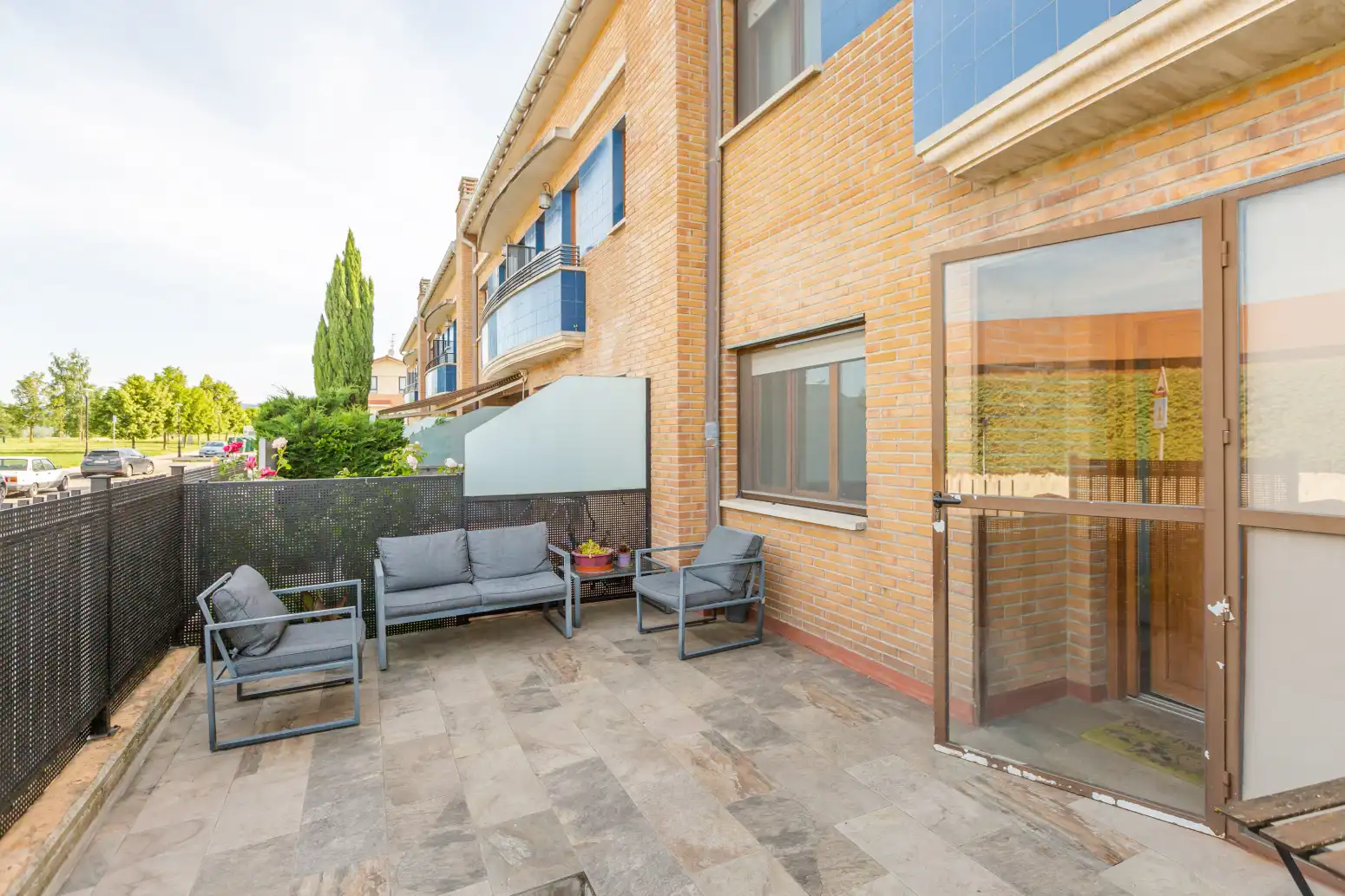Terrace of Detached homes for sale in Berrioplano / Berriobeiti  with Heating, Terrace and Furnished