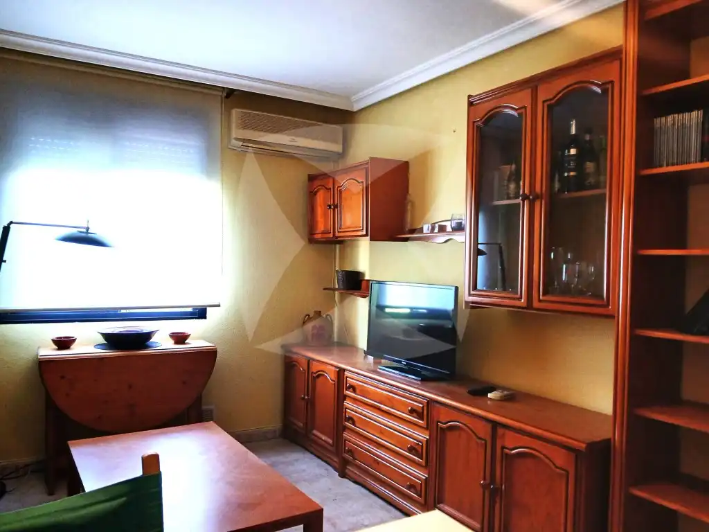 Sala d'estar de Pis en venda en Cáceres amb Aire condicionat i Moblat