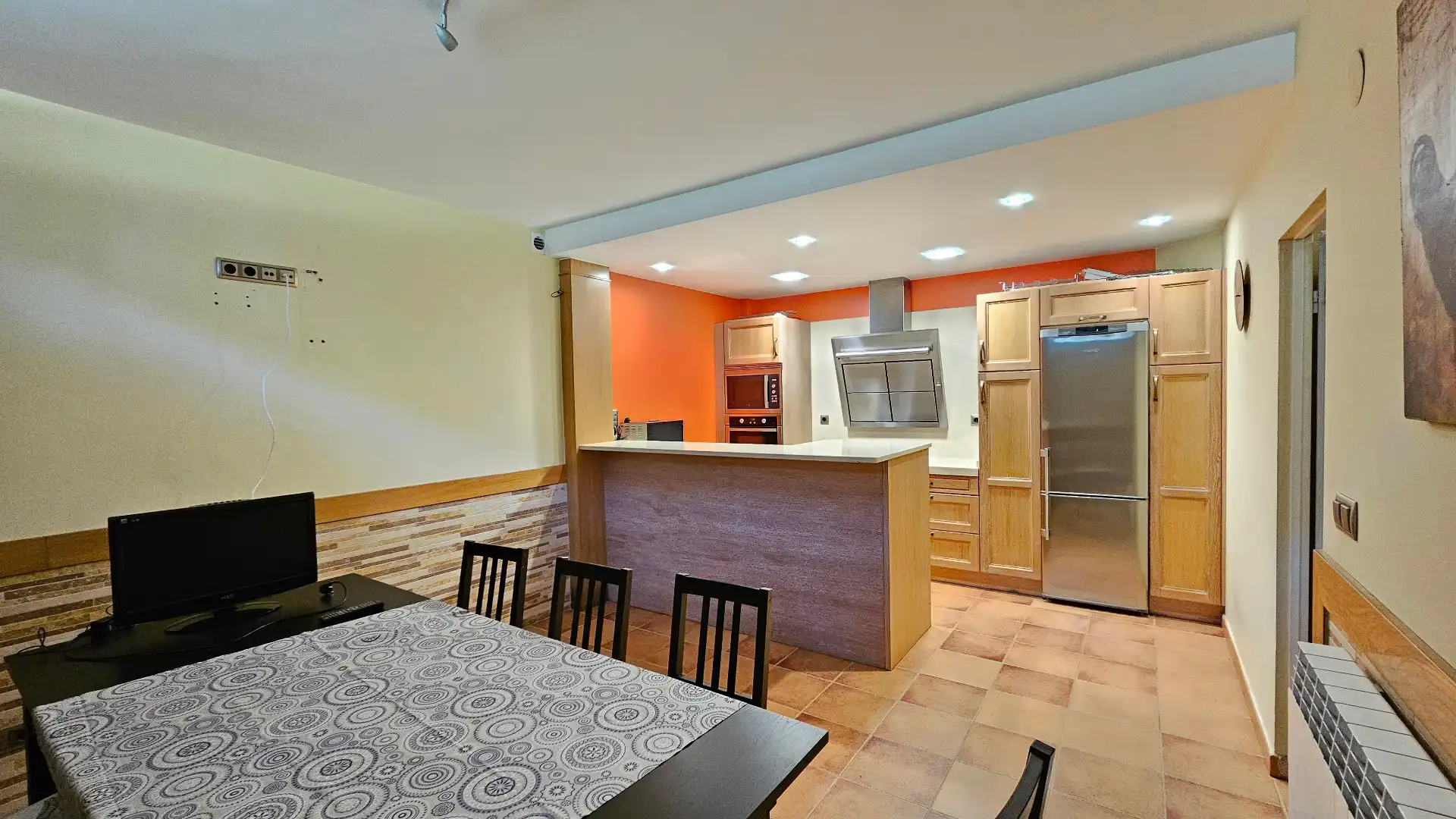Cocina de Casa adosada en venta en Alegría-Dulantzi con Calefacción, Parquet y Terraza
