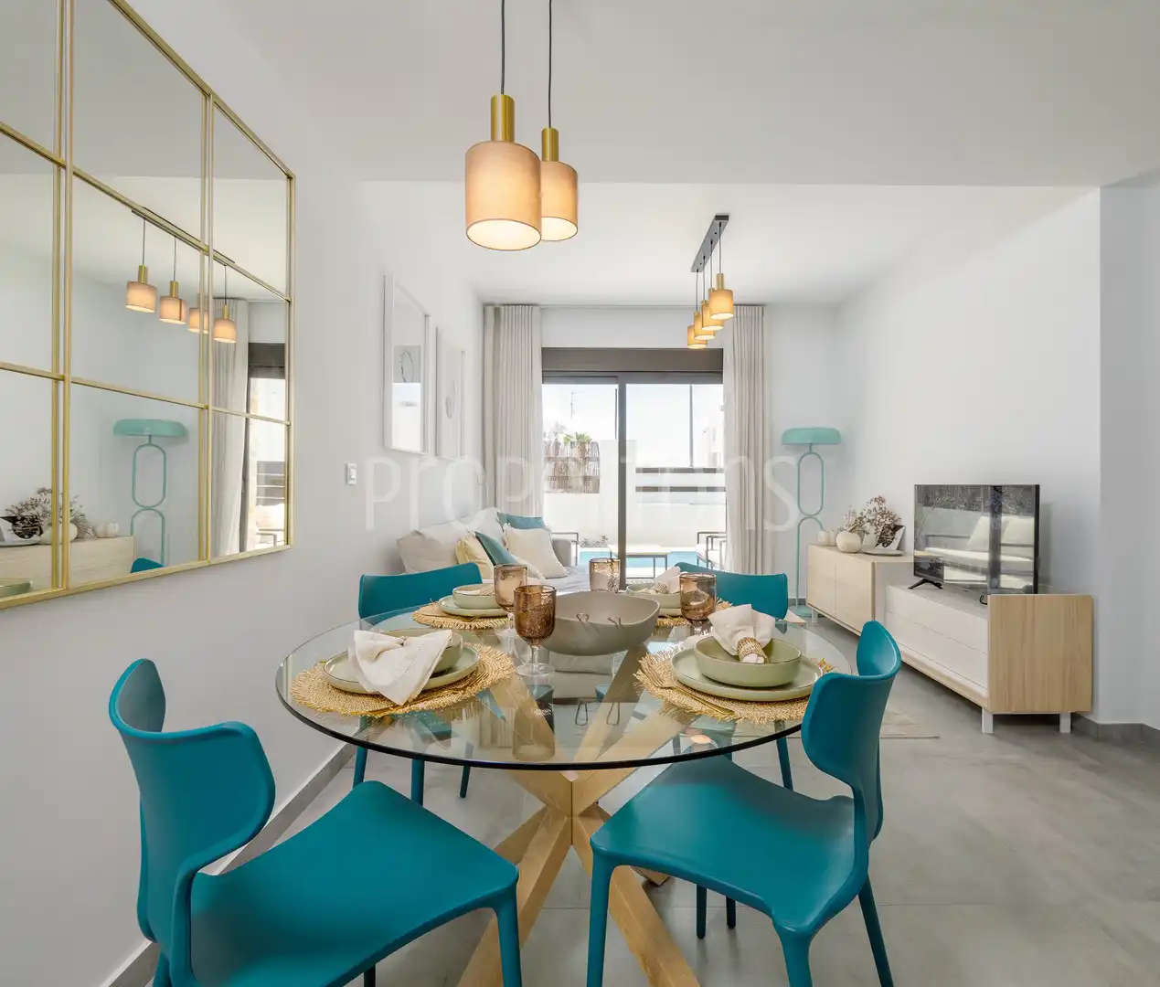 Dining room of Houses for sale in Orihuela