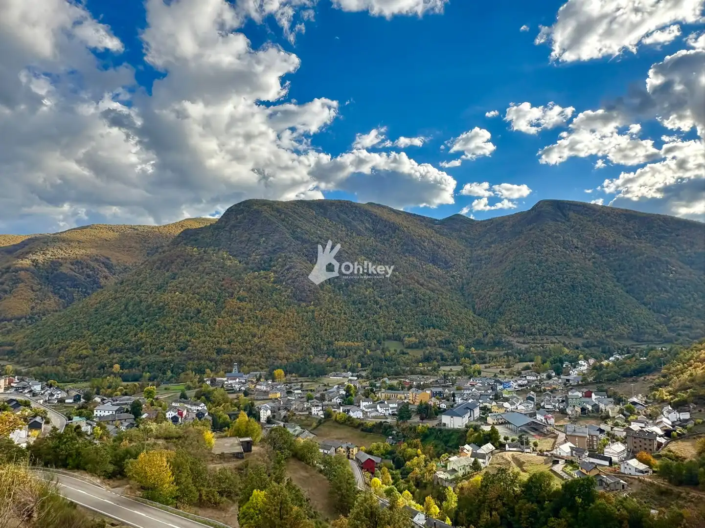 Vista exterior de Piso en venta en Villablino con Calefacción, Trastero y Amueblado