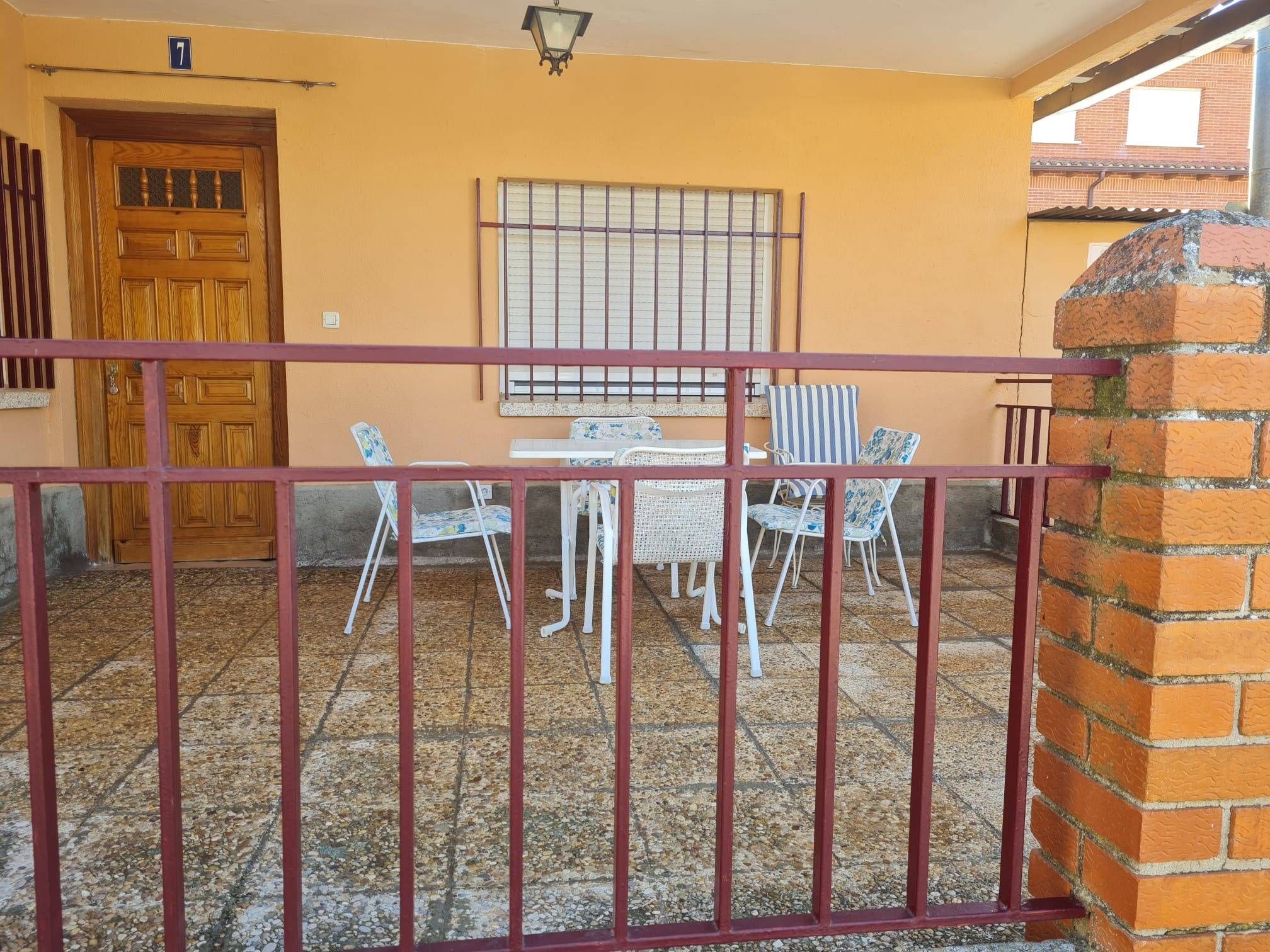 Terrassa de Finca rústica en venda en Horcajo de los Montes amb Calefacció