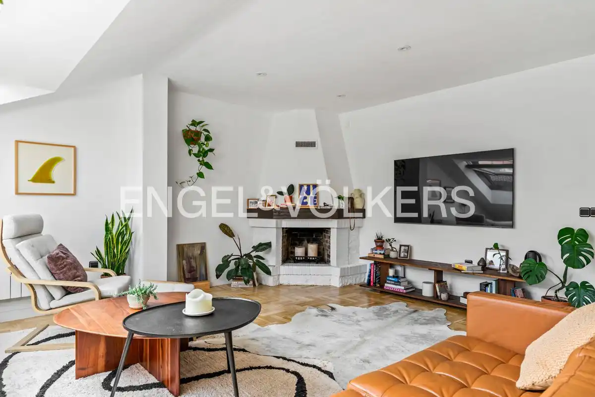 Sala de estar de Piso en venta en Gijón  con Calefacción y Parquet