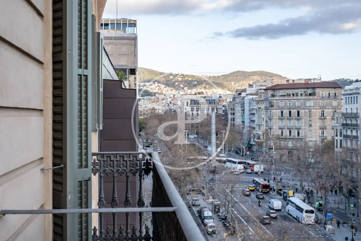 Außenansicht von Wohnung zur Miete in Barcelona mit Klimaanlage, Heizung und Möbliert