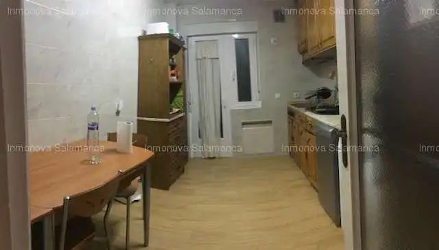 Kitchen of Flat for rent in Salamanca  with Heating, Terrace and Furnished