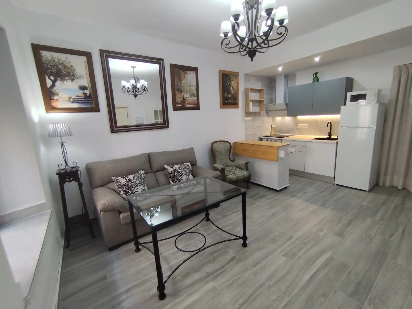 Sala de estar de Piso de alquiler en Úbeda con Amueblado, Horno y Lavadora