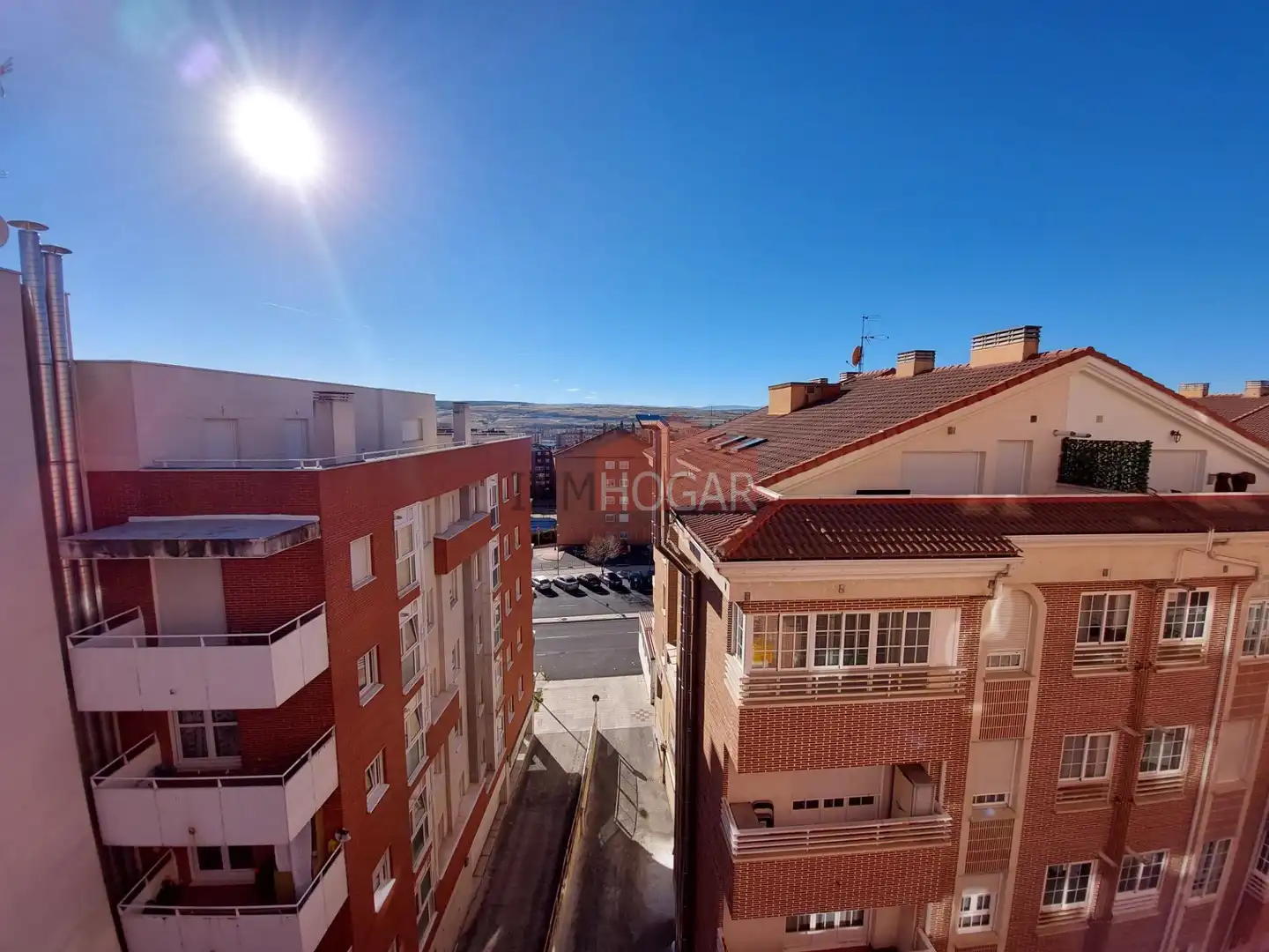 Vista exterior de Pis en venda en Ávila amb Calefacció, Parquet i Traster