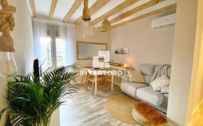 Living room of Flat for sale in Ripoll  with Air Conditioner, Terrace and Balcony