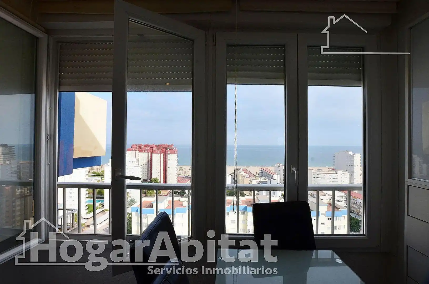 Bedroom of Flat for sale in Gandia  with Air Conditioner, Private garden and Community pool