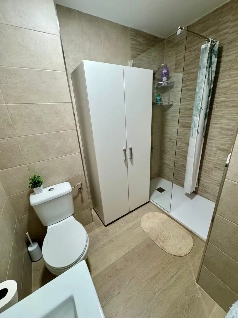Bathroom of Study for rent in Torremolinos  with Air Conditioner and Furnished
