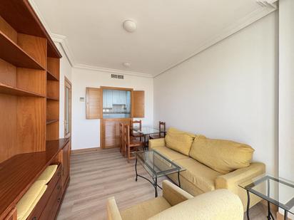 Living room of Flat to rent in  Madrid Capital  with Air Conditioner, Storage room and Furnished