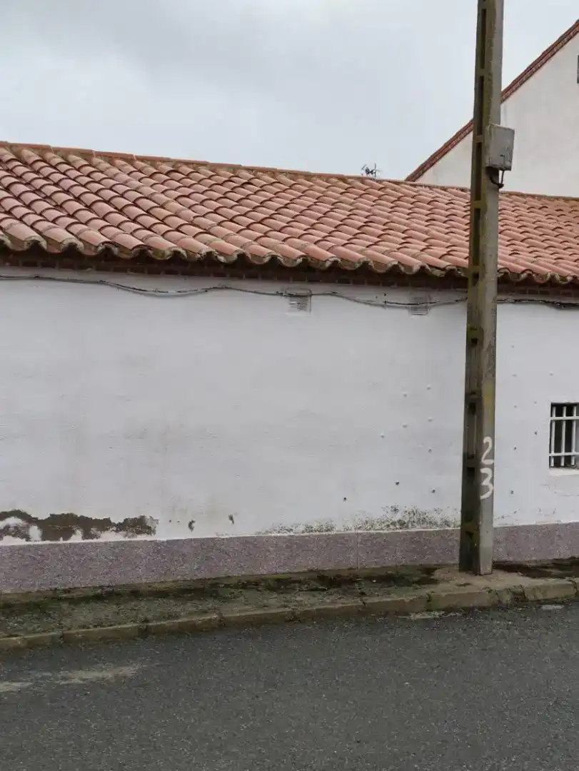 Vista exterior de Casa adosada en venta en Mamblas con Trastero y Amueblado