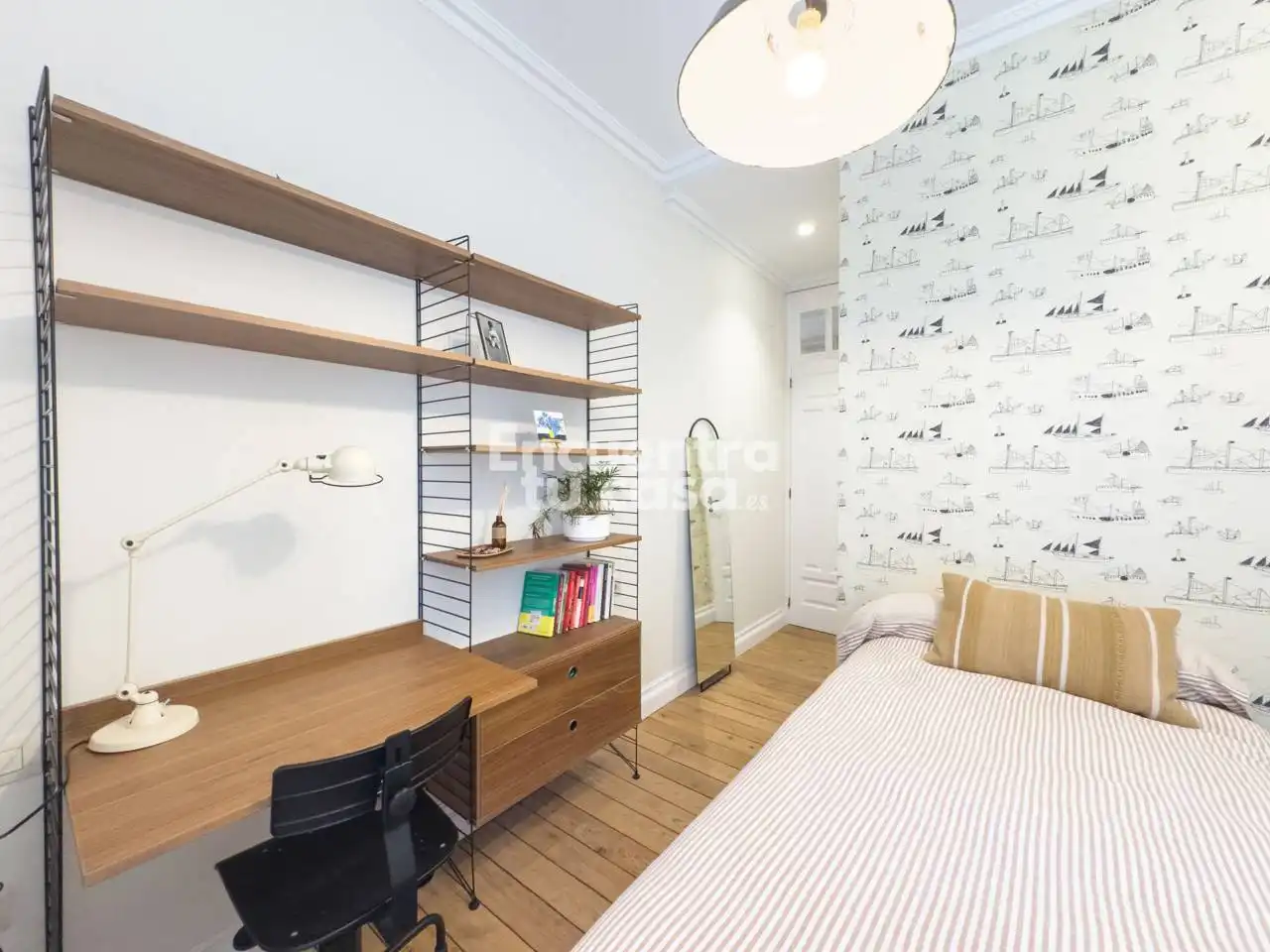 Schlafzimmer von Wohnung zum Verkauf in Donostia - San Sebastián  mit Klimaanlage, Heizung und Möbliert