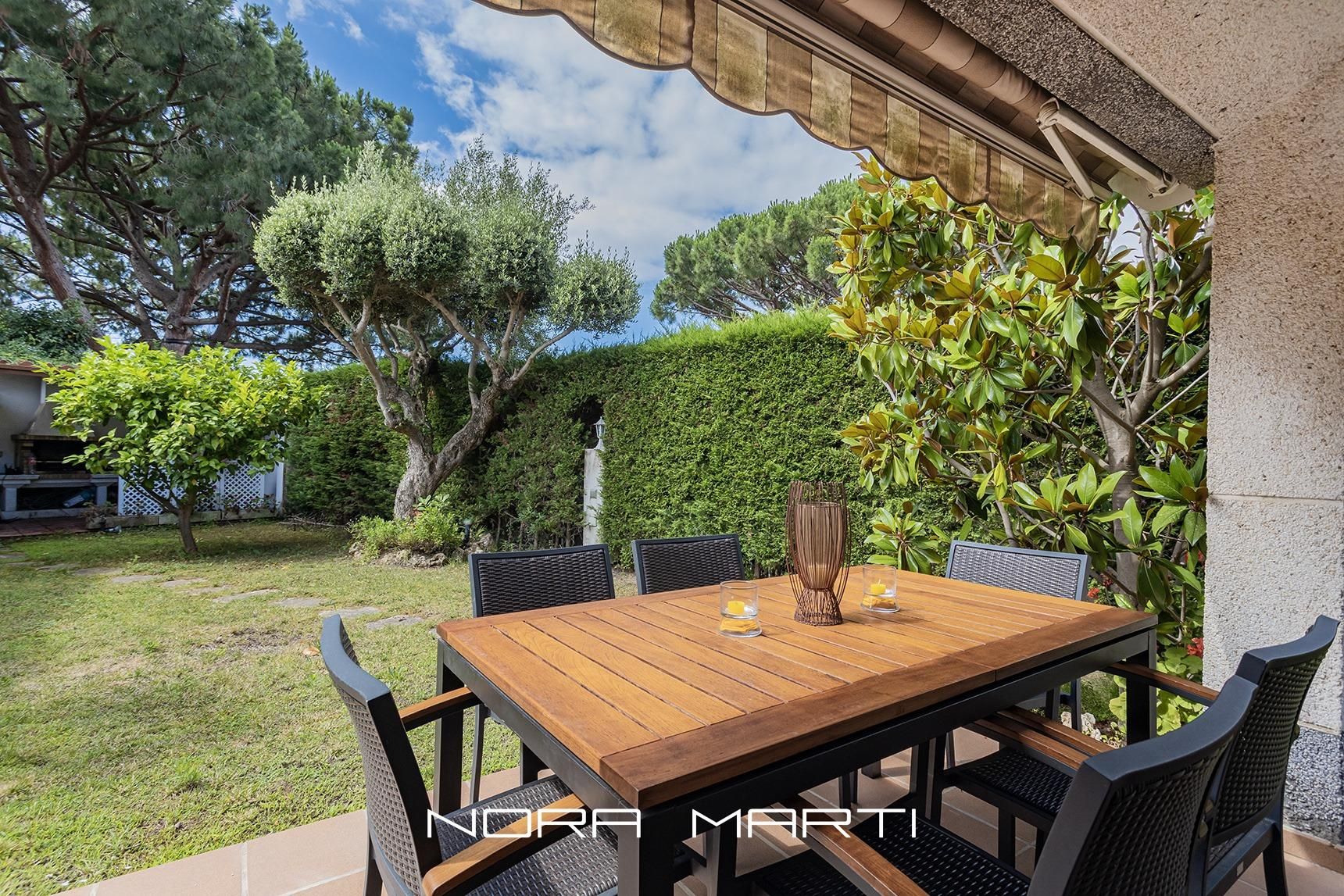 Garden of Single-family semi-detached for sale in Sant Andreu de Llavaneres  with Heating, Private garden and Terrace