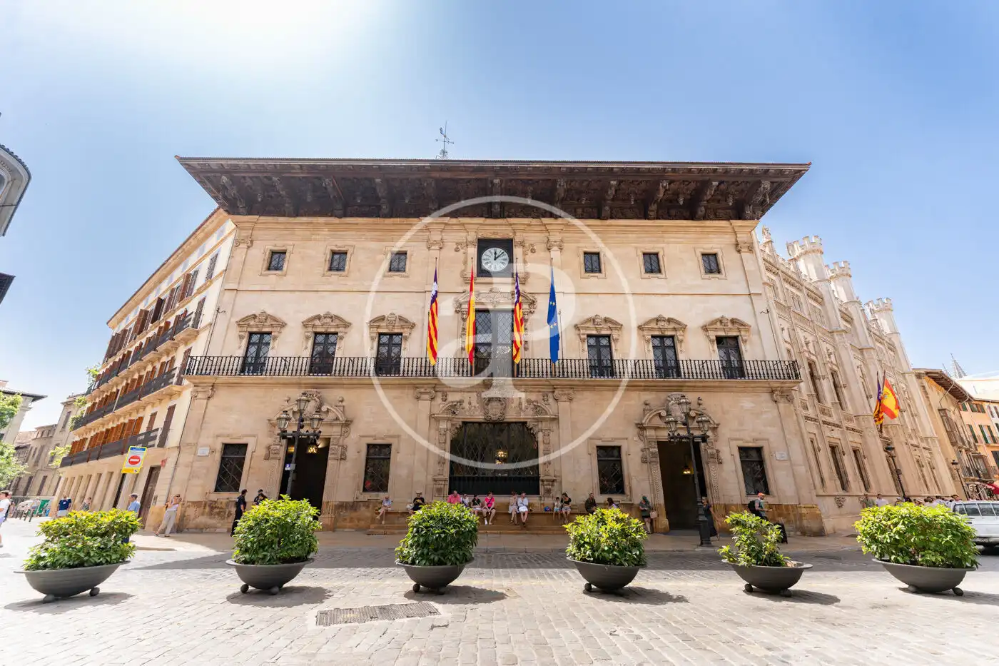 Vista exterior de Pis en venda en  Palma de Mallorca amb Aire condicionat, Calefacció i Moblat