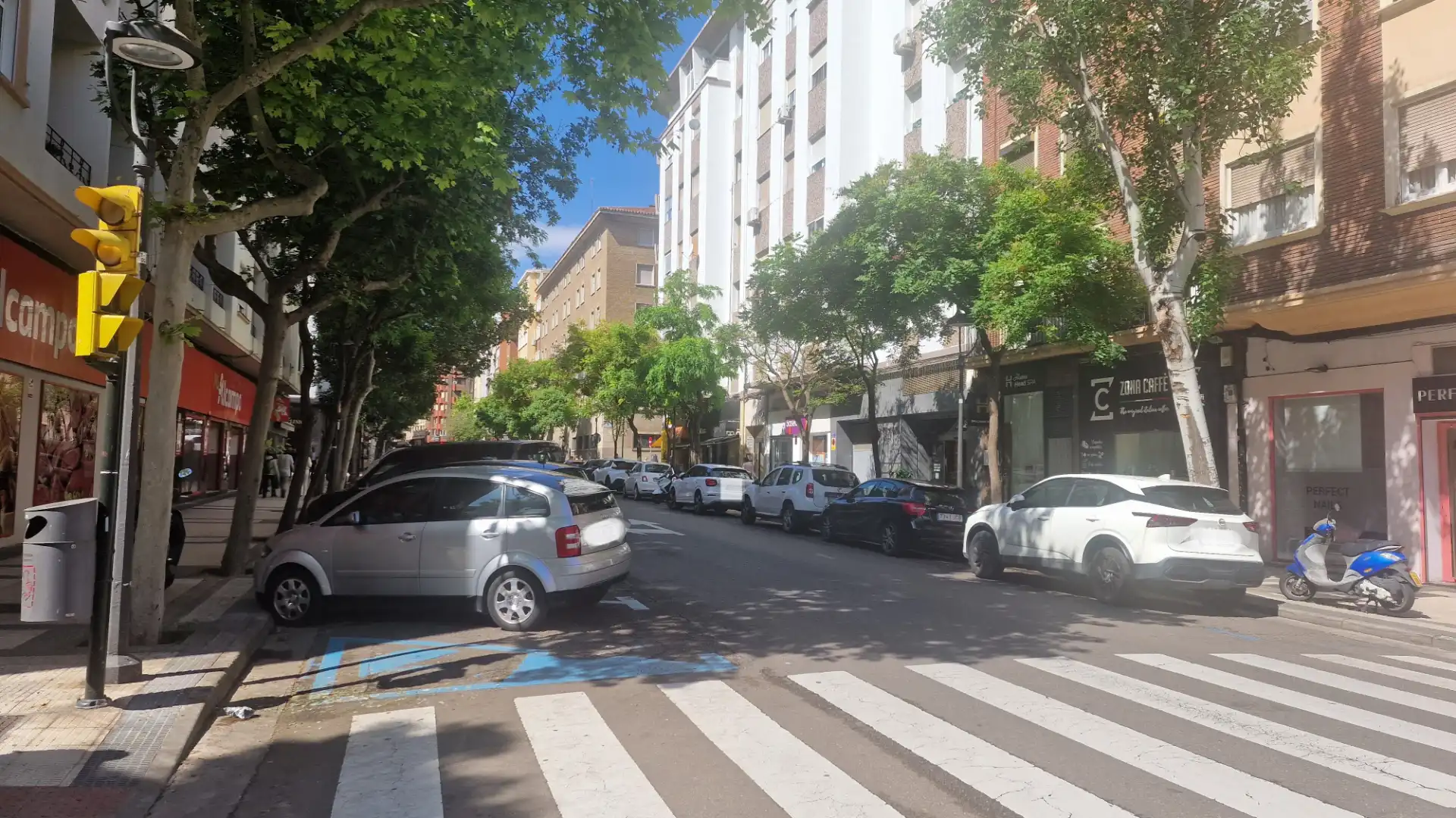 Exterior view of Flat for rent in Zaragoza  with Heating and Furnished