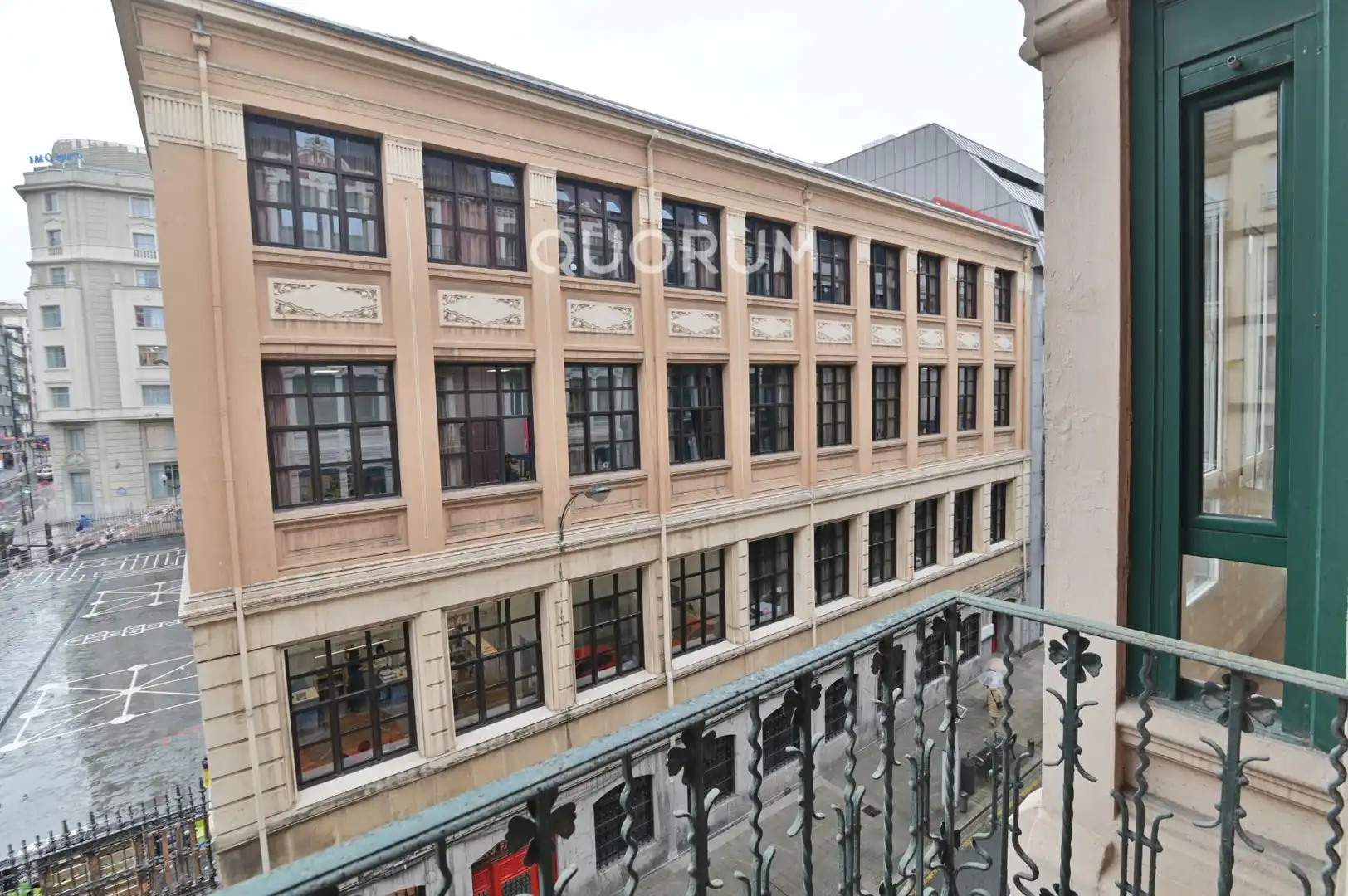 Vista exterior de Piso de alquiler en Bilbao  con Amueblado y Balcón