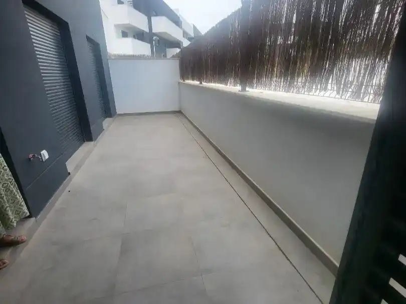Terrassa de Pis de lloguer en Málaga amb Aire condicionat, Jardí privat i Parquet