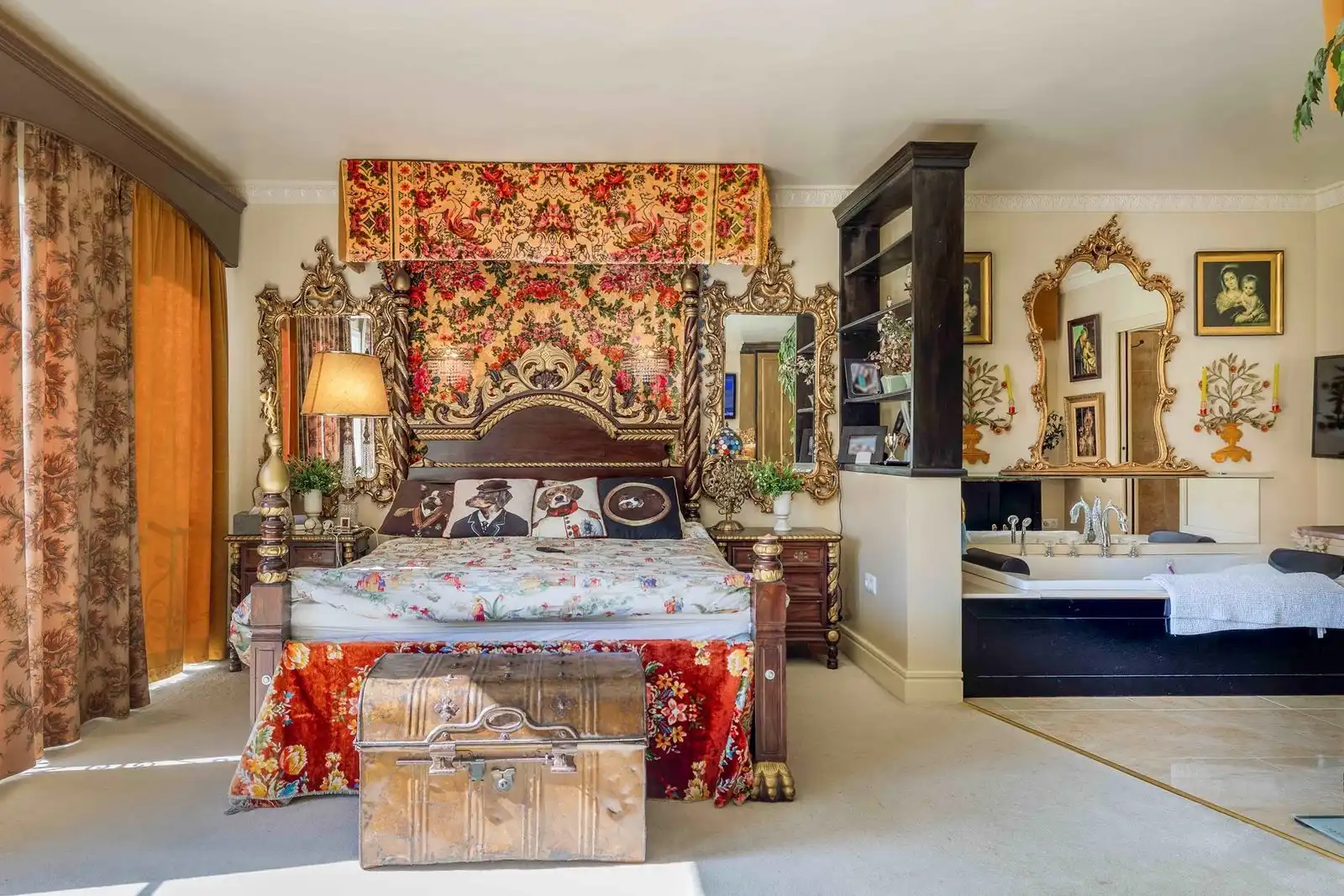 Schlafzimmer von Maisonette zum Verkauf in Estepona mit Klimaanlage und Gemeinschaftspool
