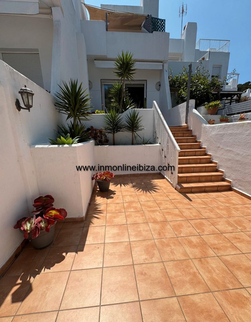 Garden of Single-family semi-detached to rent in Sant Joan de Labritja  with Terrace, Furnished and Oven