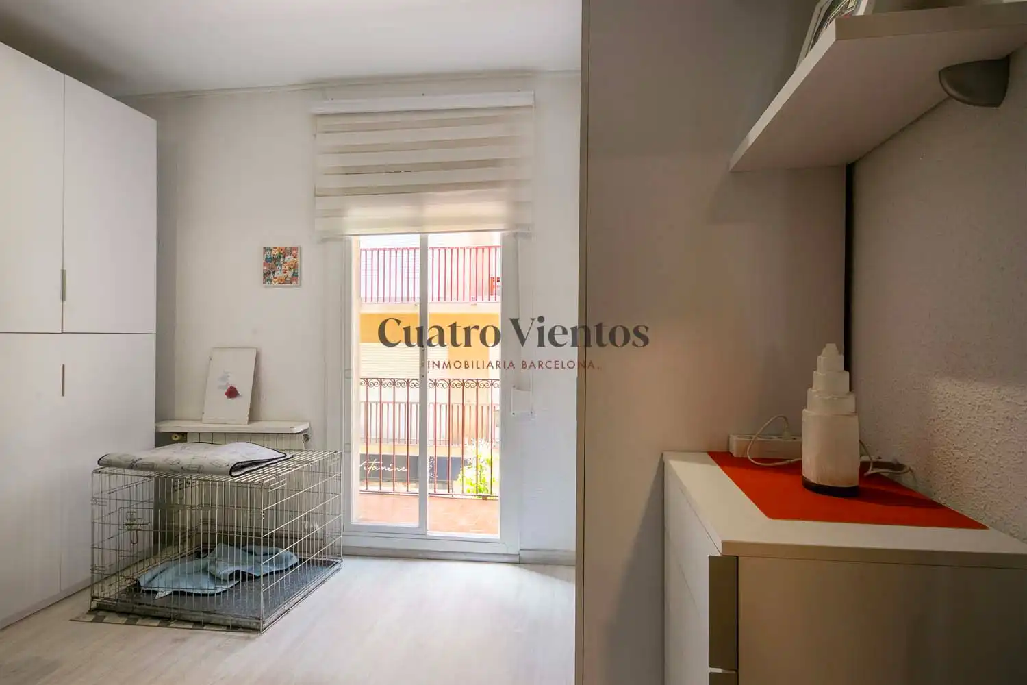 Bedroom of Flat for sale in Barcelona  with Heating, Terrace and Oven