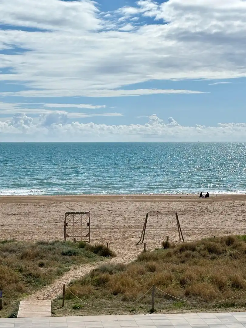 Exterior view of Flat for sale in Castelldefels  with Private garden, Terrace and Storage room