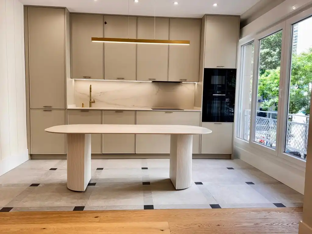Cocina de Apartamento en venta en Madrid