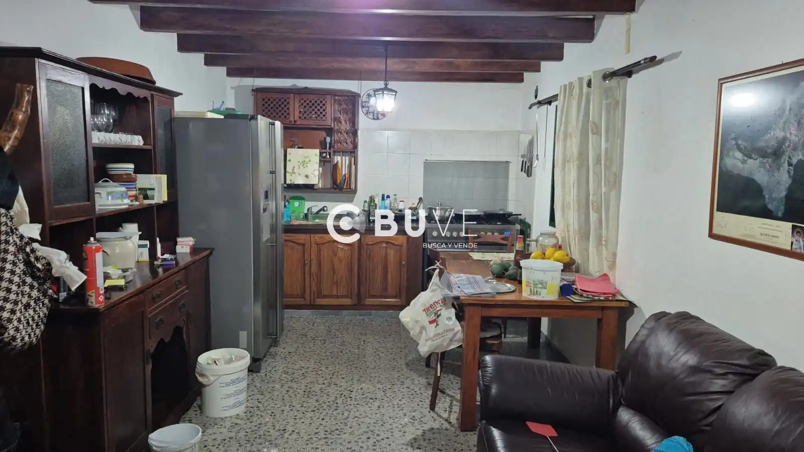 Cocina de Casa o chalet en venta en Valverde (Santa Cruz de Tenerife) con Terraza, Trastero y Amueblado