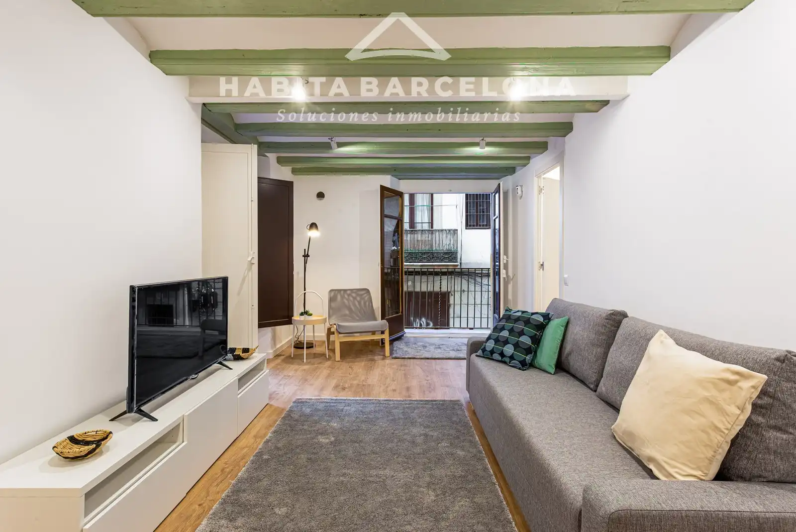Sala de estar de Piso de alquiler en Ciutat Vella