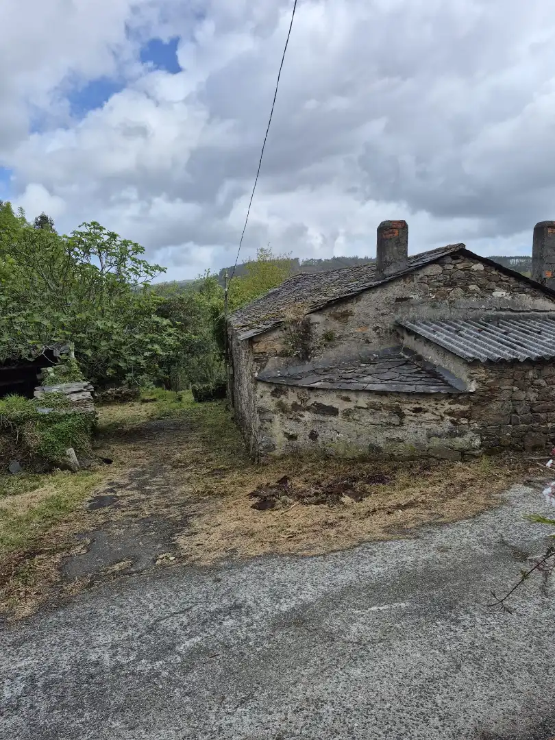 Vista exterior de Finca rústica en venta en As Somozas  con Jardín privado
