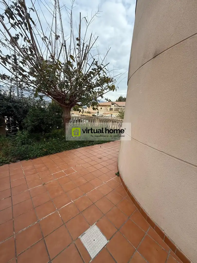 Vista exterior de Casa o chalet en venta en La Nucia con Jardín privado, Terraza y Trastero