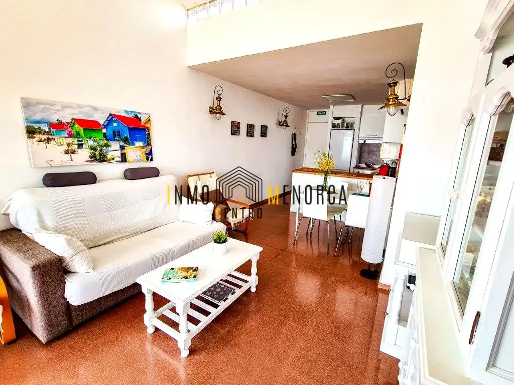 Sala d'estar de Apartament en venda en Ciutadella de Menorca amb Aire condicionat, Terrassa i Balcó