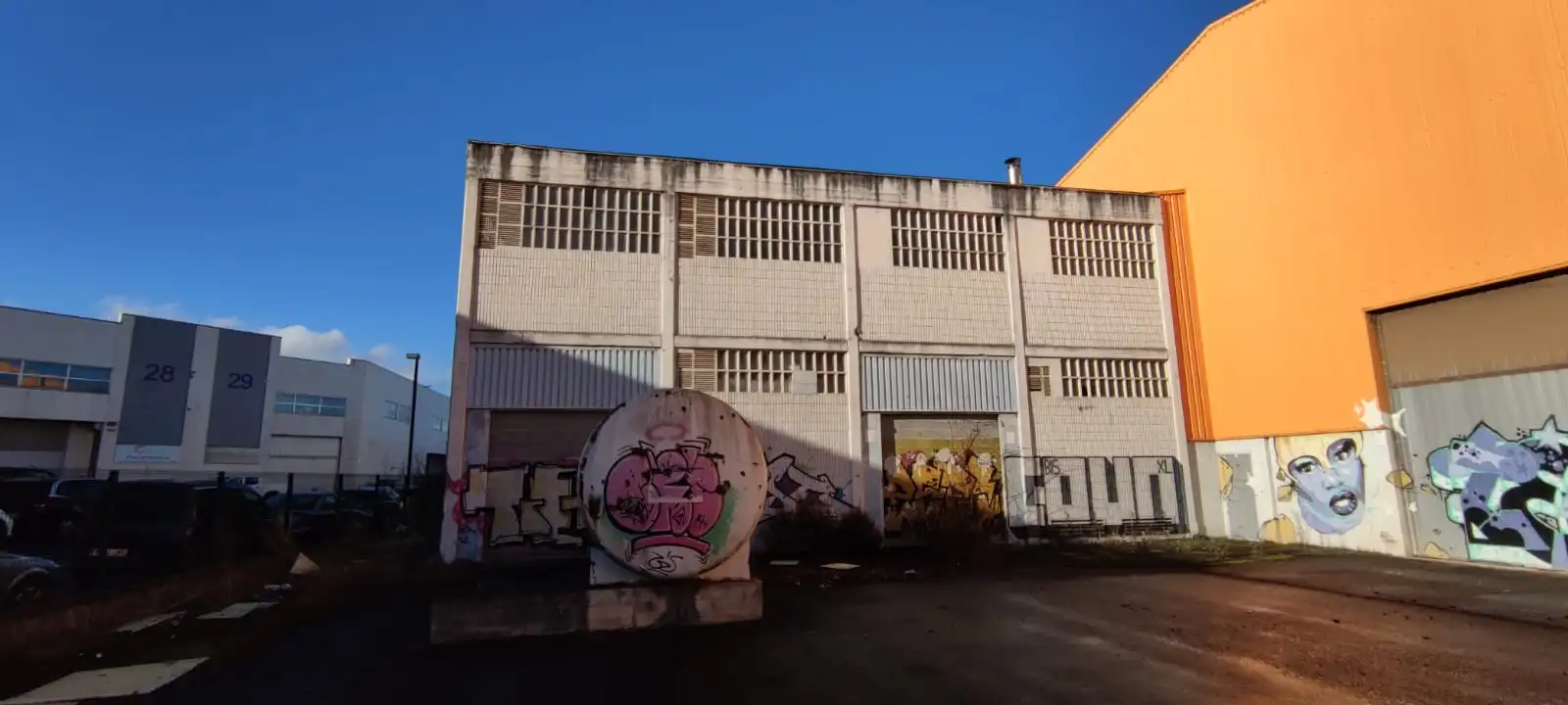 Vista exterior de Nave industrial en venta en Vitoria - Gasteiz