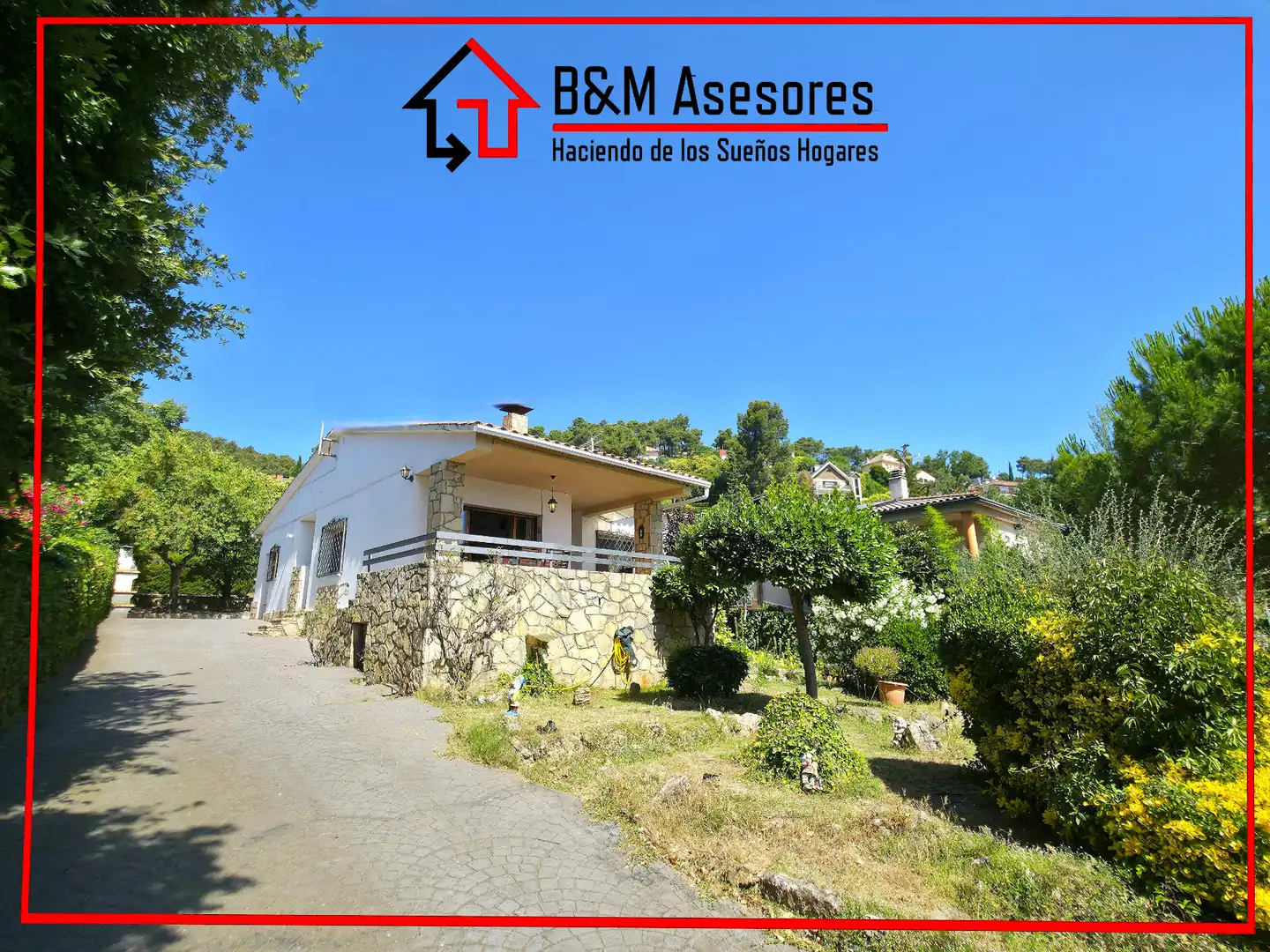 Außenansicht von Haus oder Chalet zum Verkauf in Corbera de Llobregat mit Heizung, Privatgarten und Terrasse