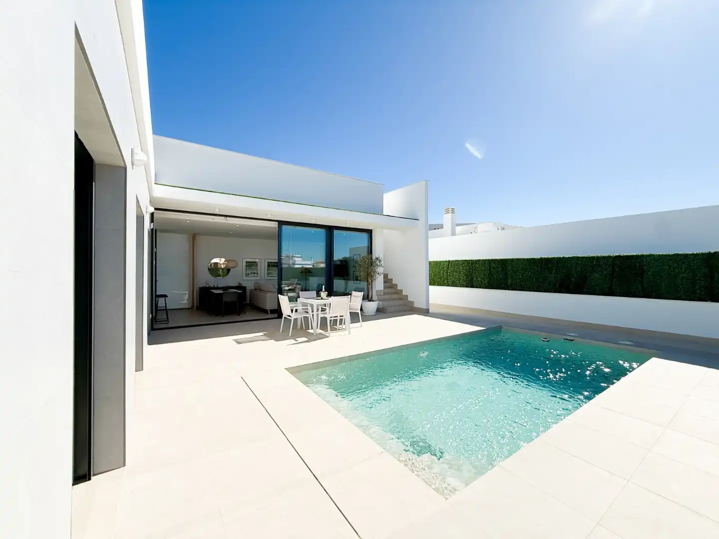 Swimming pool of Houses for sale in Pulpí  with Air Conditioner, Private garden and Terrace