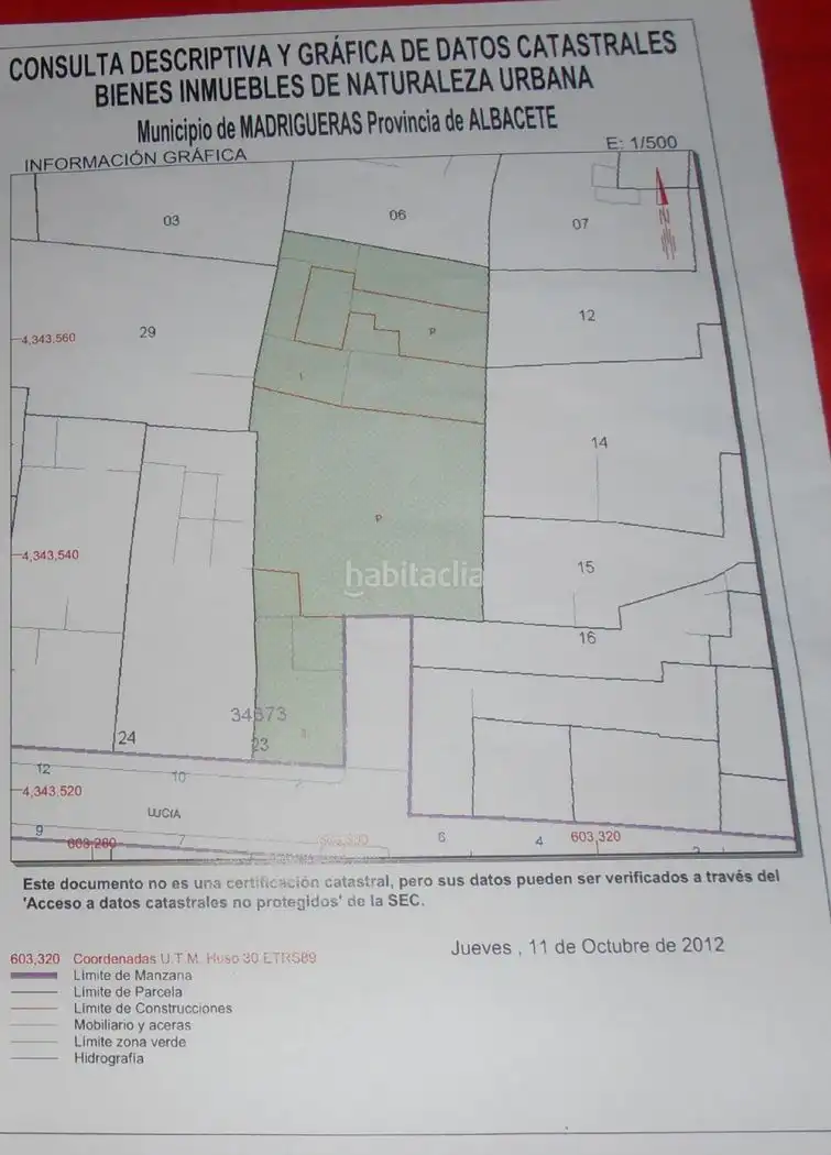 Casa con jardín en venta en Calle Santa Lucía 16, imagen 6