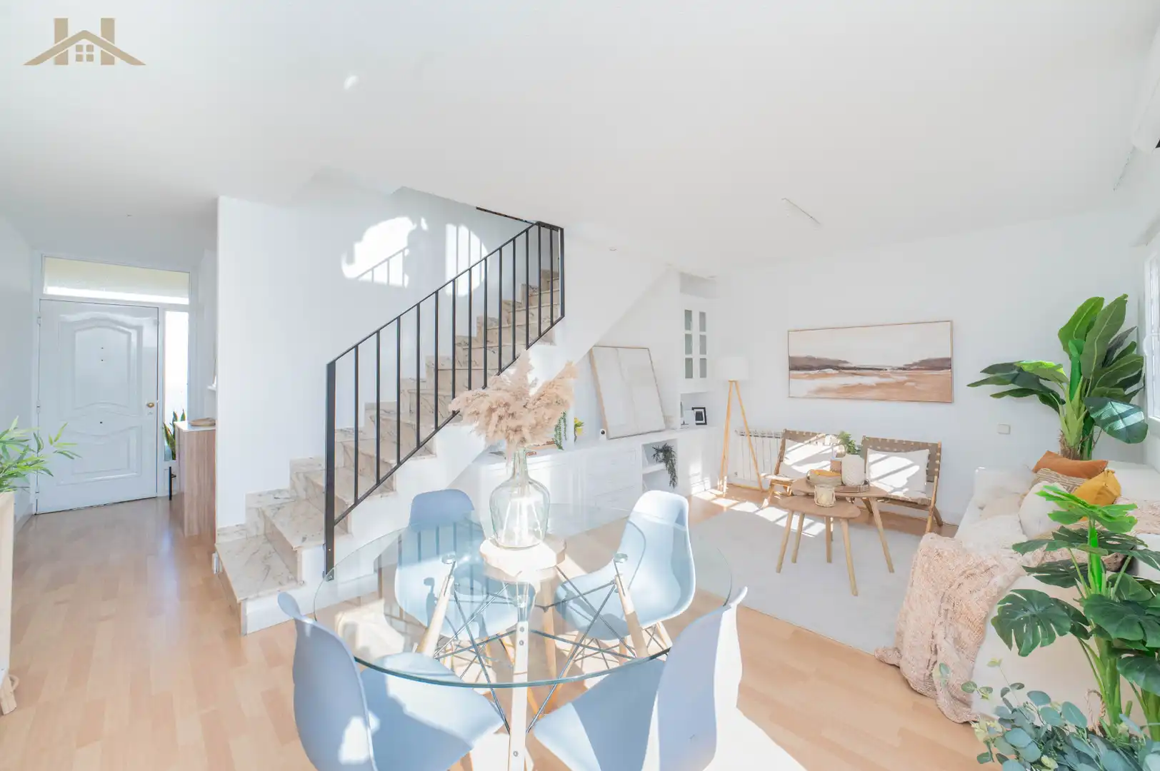 Sala d'estar de Casa o xalet en venda en Móstoles amb Aire condicionat, Calefacció i Terrassa