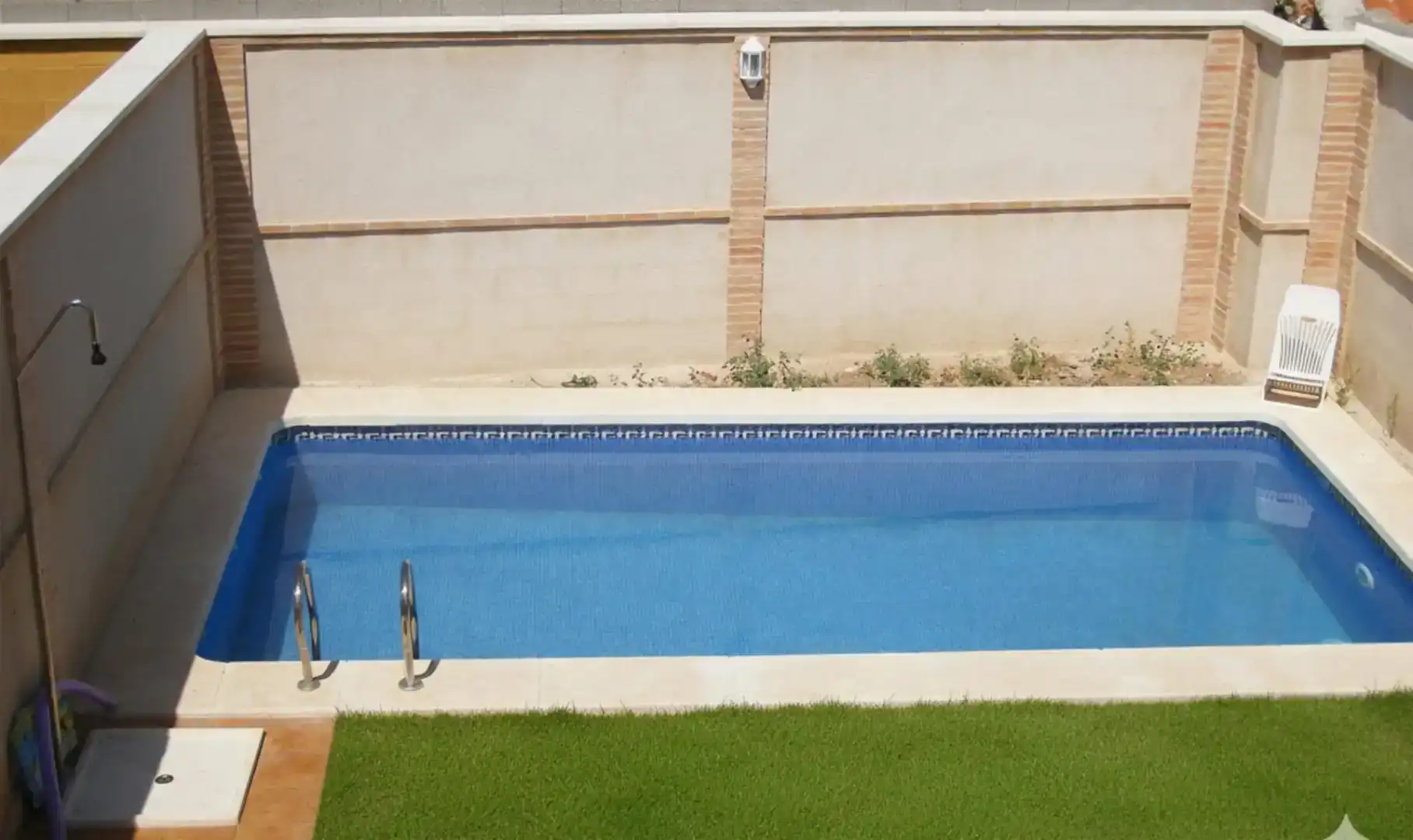 Piscina de Casa adosada en venda en Ballesteros de Calatrava amb Jardí privat i Piscina