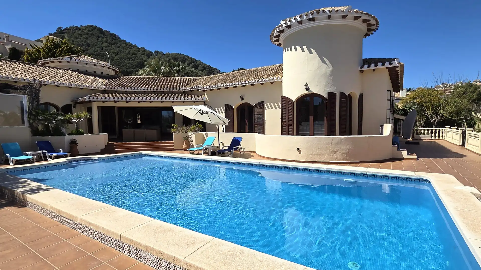 Swimming pool of Houses for sale in Cartagena  with Air Conditioner, Private garden and Terrace
