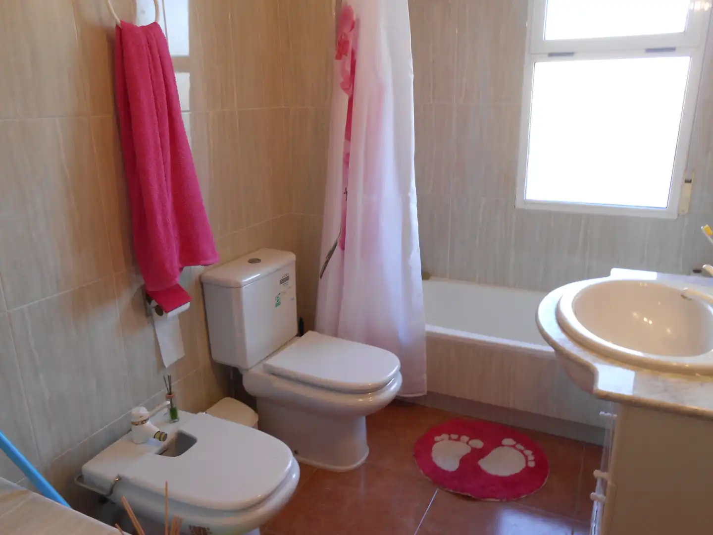 Baño de Casa adosada de alquiler en Xeraco con Aire acondicionado, Amueblado y Se aceptan mascotas