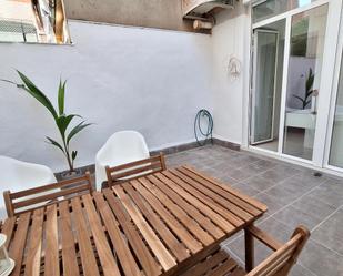 Terrace of Flat to rent in  Barcelona Capital  with Air Conditioner and Terrace