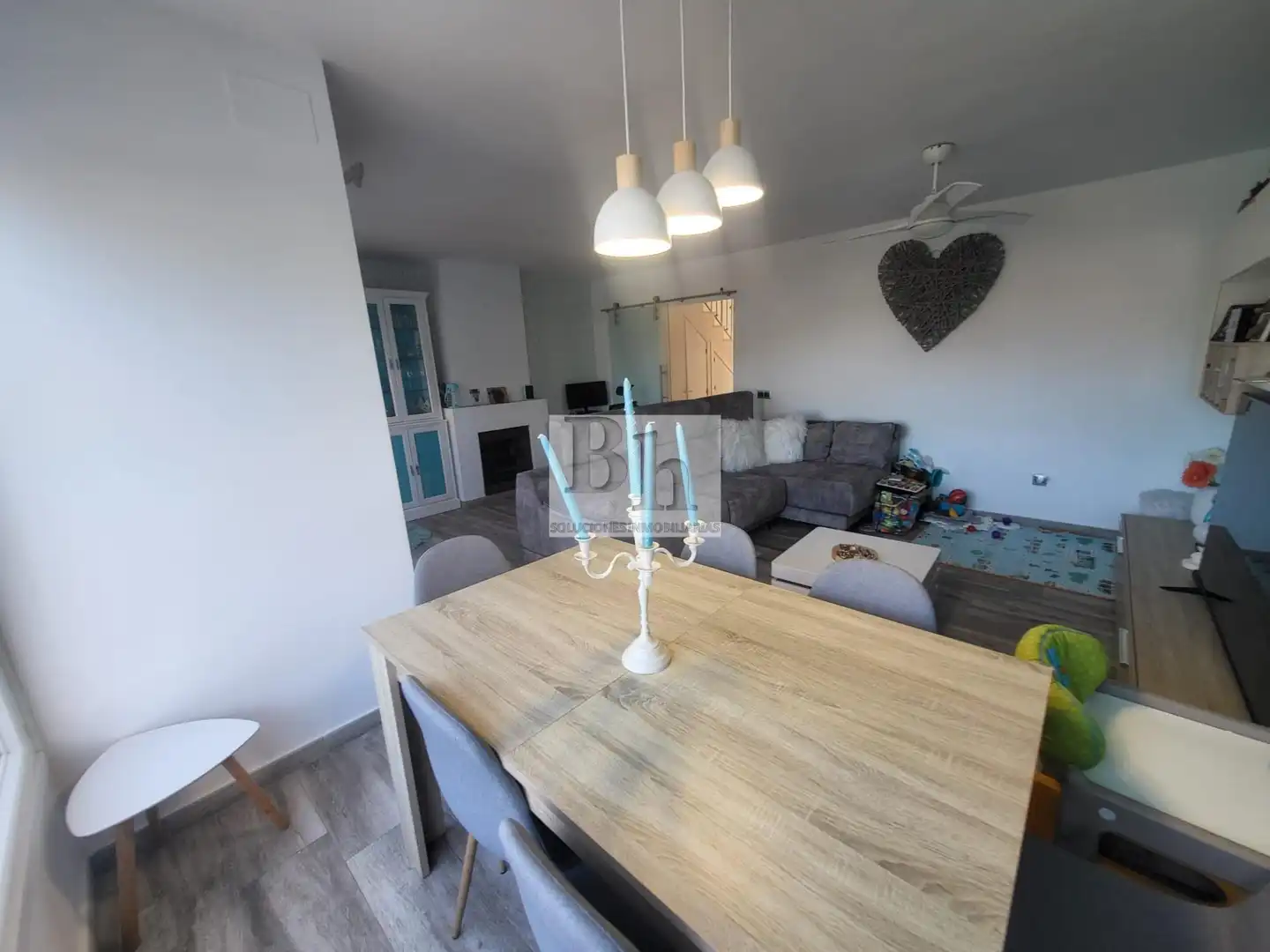Comedor de Casa adosada en venta en Alhaurín de la Torre