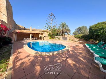 Landhaus mit Pool zum Verkauf in Santanyí Poble